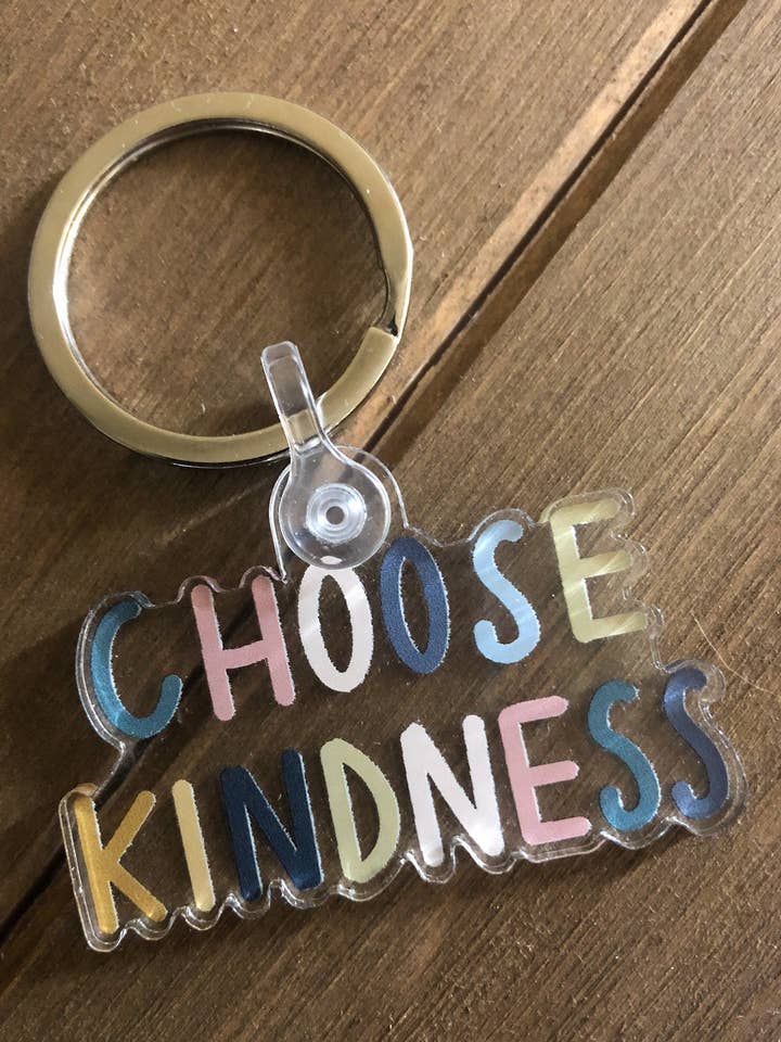 Llavero Choose kindness para venta al por mayor de Alex Greco Lettering