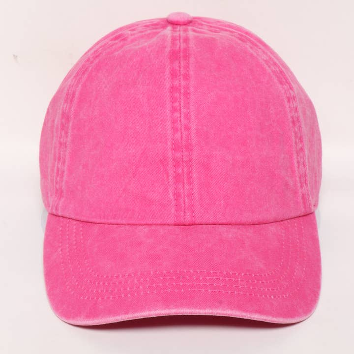 David And Young - Wholesale Baseball Cap - Unisex - GWCAP18670 - Stone Washed Twill 6 Panel Baseball Cap12