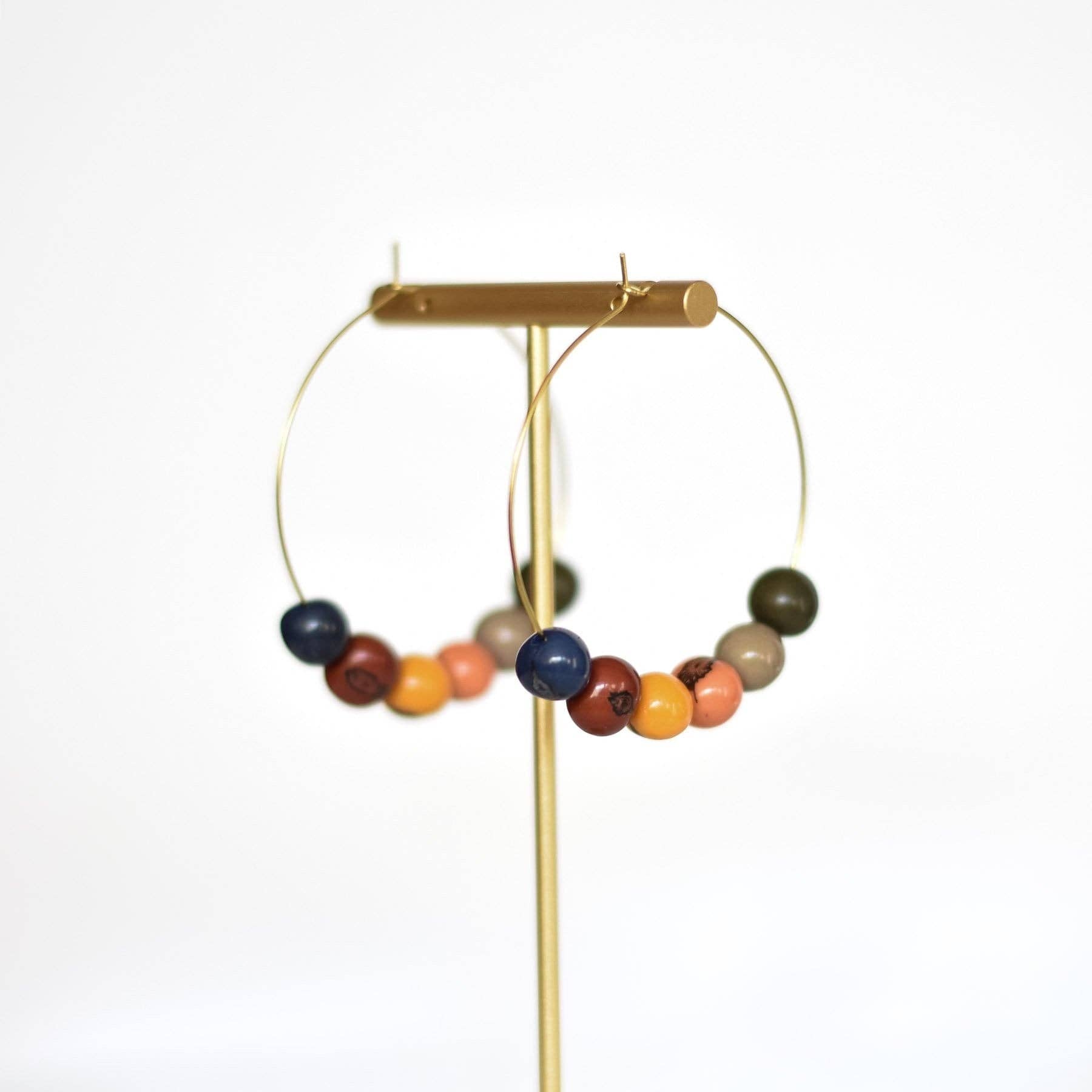 Sela Designs - Wholesale Hoop Earrings - Multi Ellen Earrings2