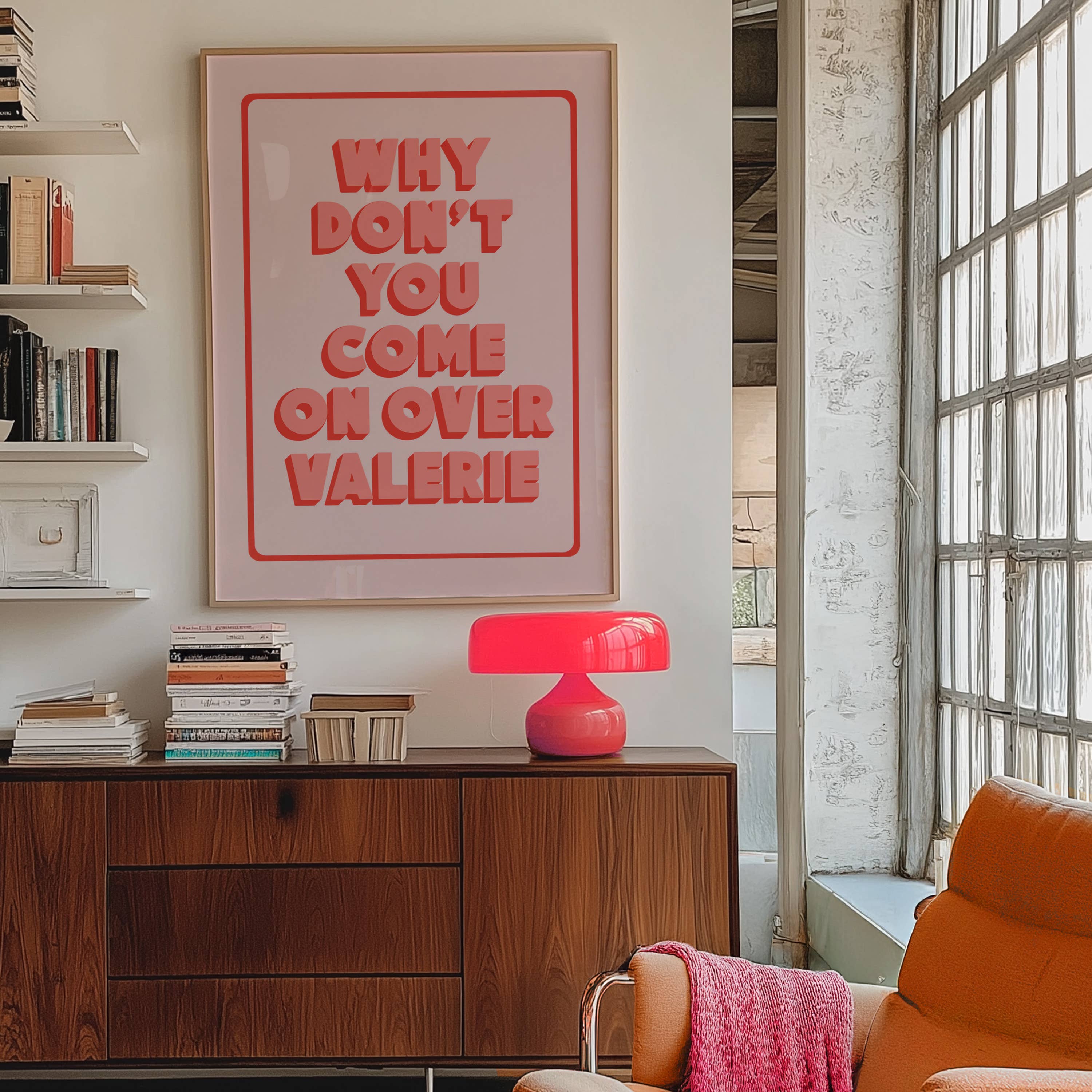 Twisted Rebel Designs - Wholesale Kunstprint - Valerie Kunst Liedtekst Print3