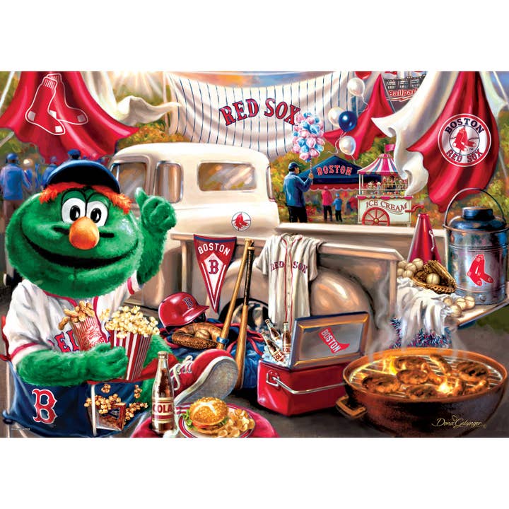 Masterpieces Puzzles - Wholesale Puzzle - Adult - Boston Red Sox - Gameday 1000 Piece Puzzle