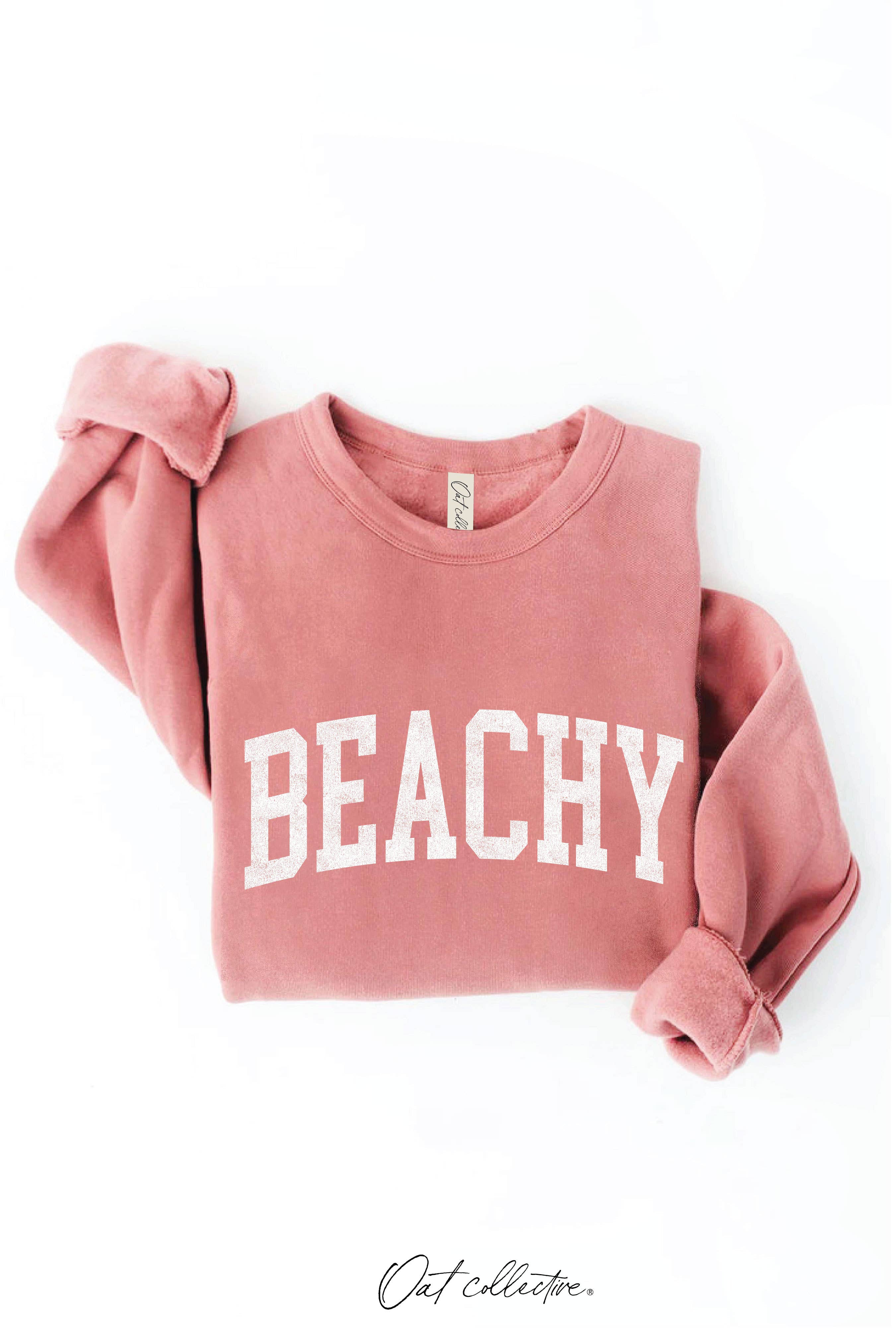 OAT COLLECTIVE - Wholesale Graphic Sweatshirt - Women's - BEACHY Graphic Sweatshirt8
