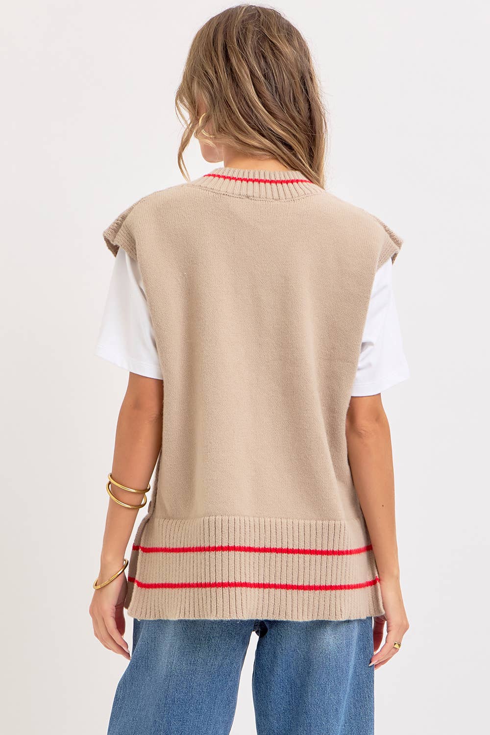 Sweet Lovely by Jen - Wholesale Knit Sweater - Women's - EFFORTLESSLY ESSENTIAL KNIT TOP/VEST28