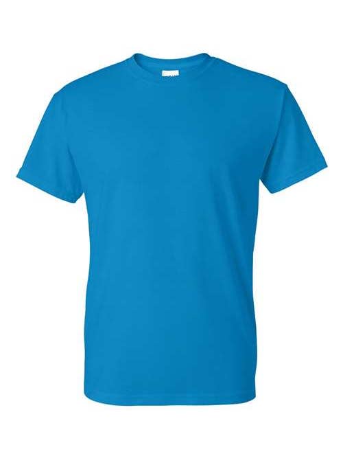 Total Apparel - Wholesale Sublimation Blank T-Shirt - Unisex - Gildan DryBlend Blank T-Shirt 50/50 | Sublimation Ready 800034