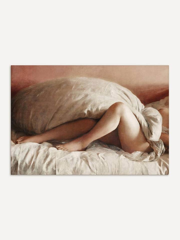 Die Schlafende – Vintage Akt Kunstdruck für den Großhandel von Modern Antique Prints