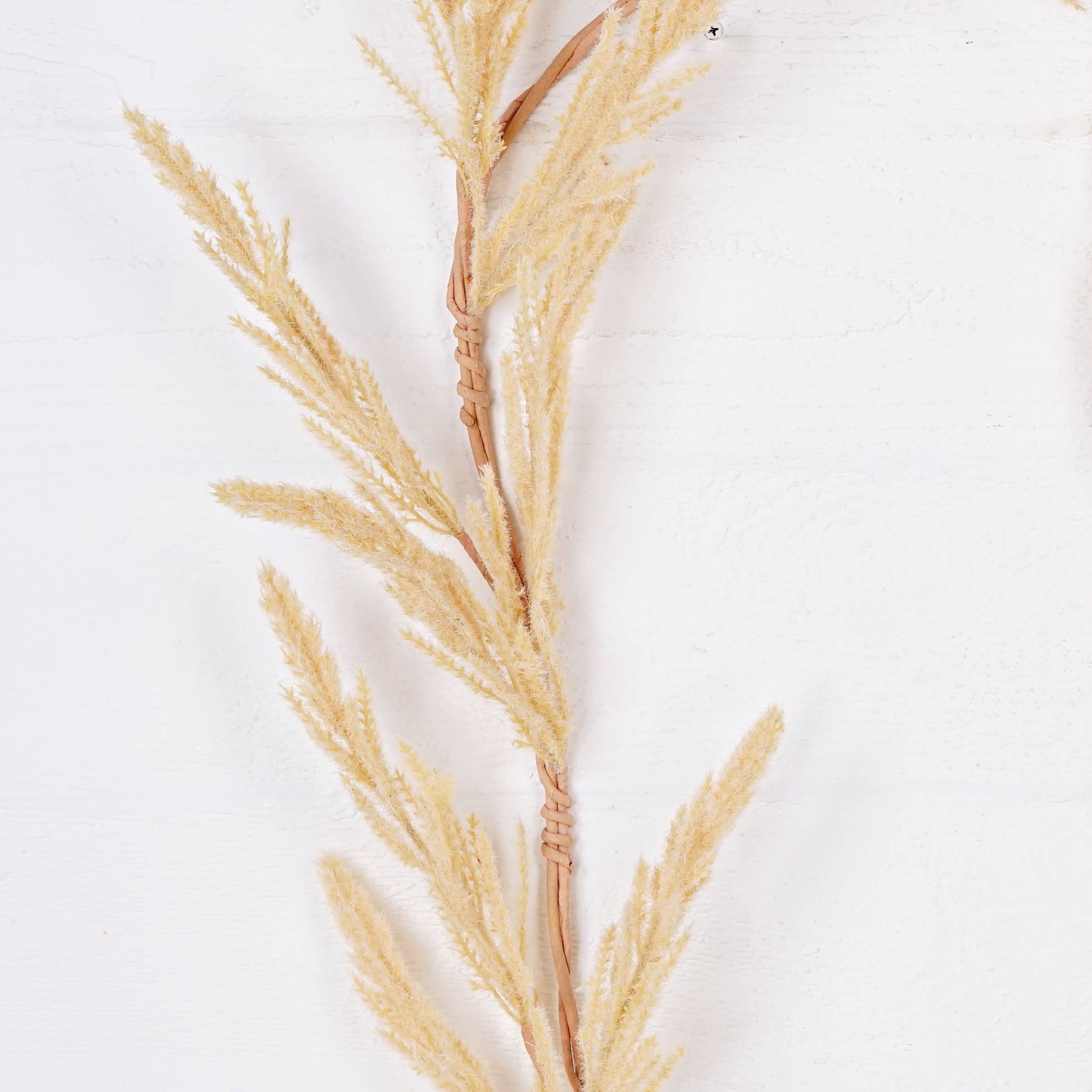 Holiday Depot Inc. - Wholesale Bunting/Garland - 31641-5ft Garland-Beige faux Sorghum clusters2