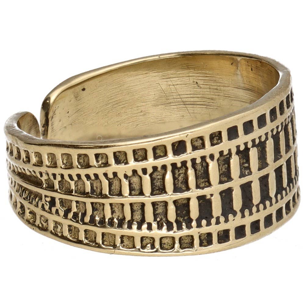 Vives de la Cortada S.L - Wholesale Multi-Stone Ring - Anillo de Bronce con Mineral -63-1