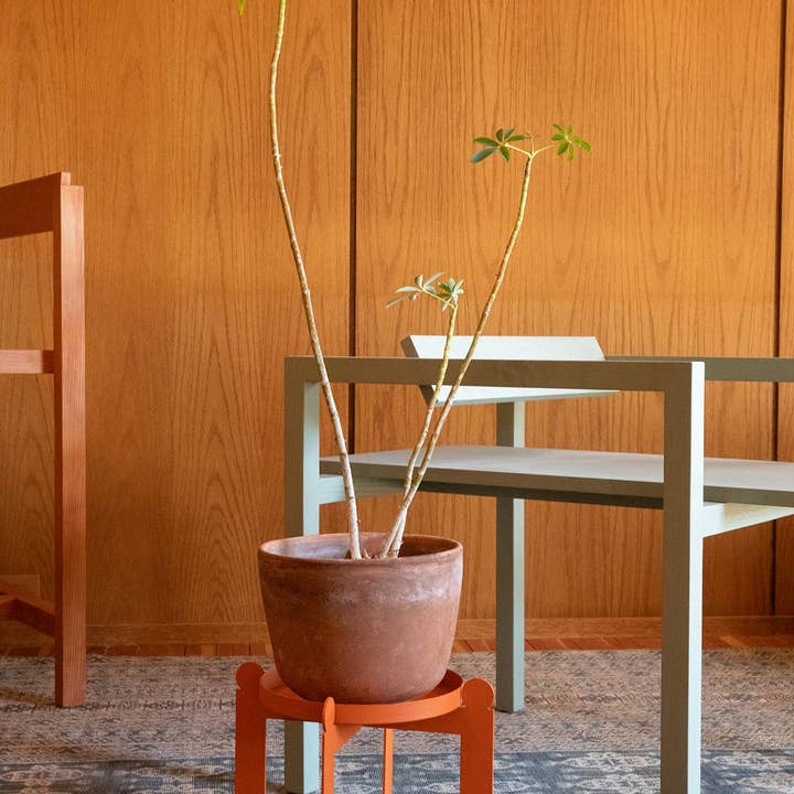 Upton - Wholesale Plant Pot Stand - PALLA - Burnt Orange | Plant Stand1