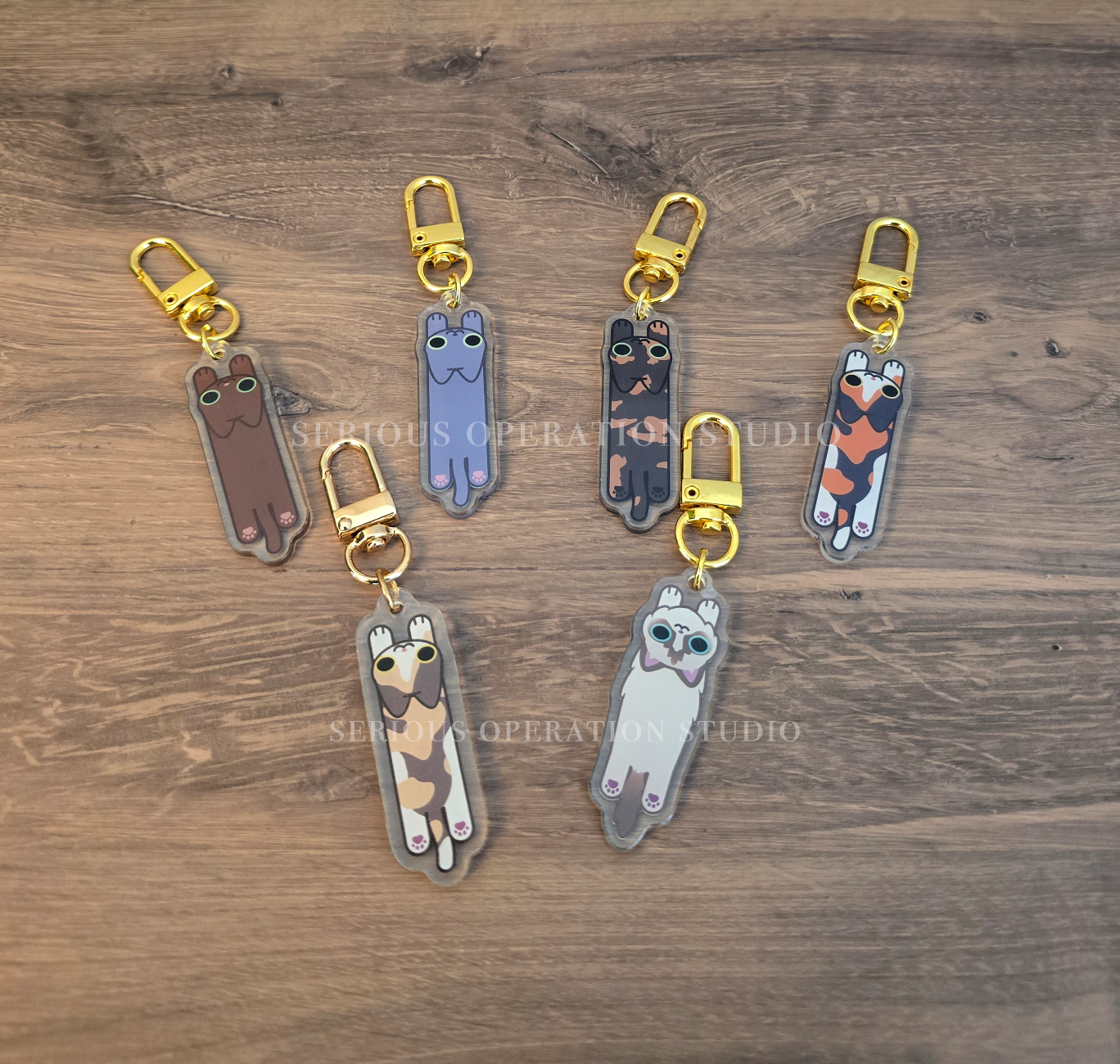 SeriousOperationStudio - Wholesale Keychain - Unisex - Long Cat & Dog Keychains4