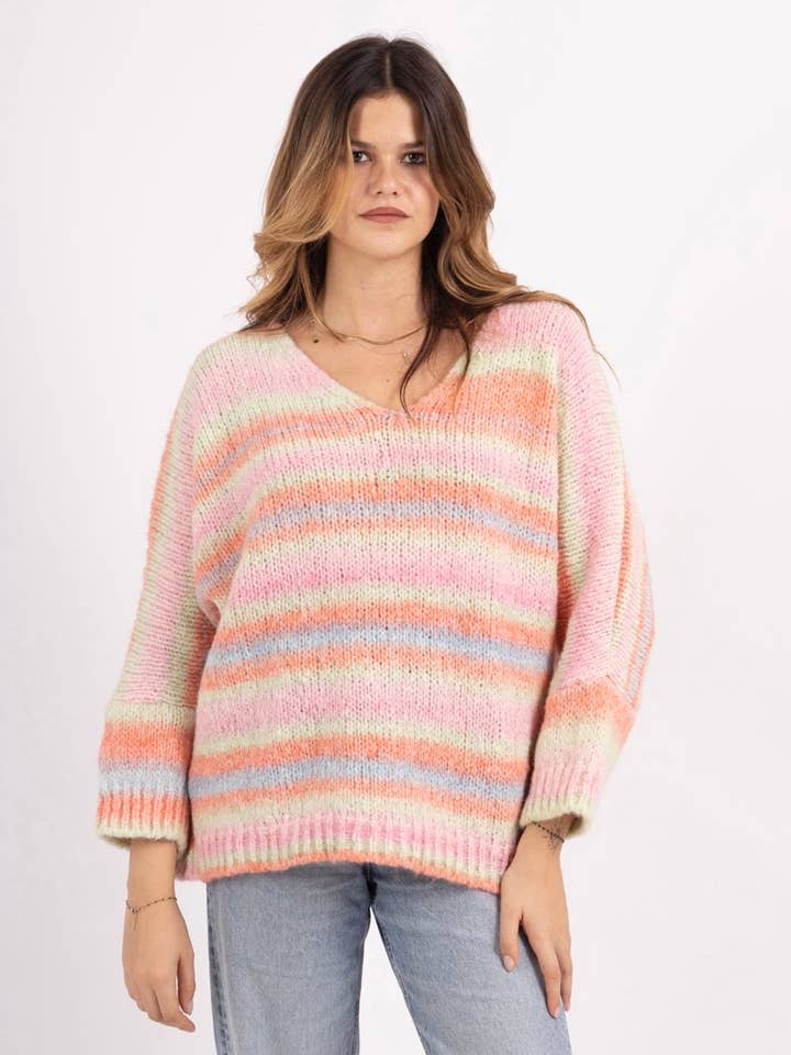 LINEN & COTTON HOUSE - Wholesale Knit Sweater - Women's - 6052 FALL WINTER CLOTHING sweater