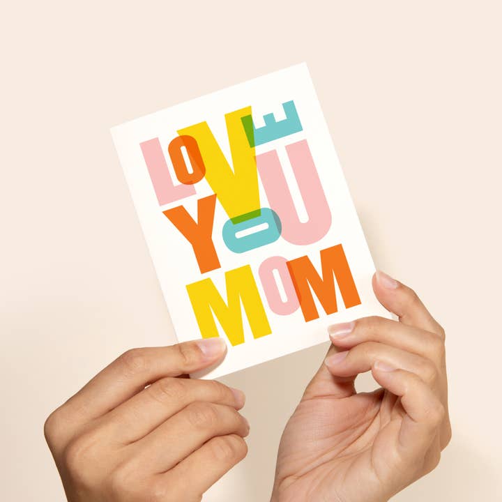 paper&stuff - Wholesale Moederdagkaartje - Liefde voor jou Mam Wenskaart – Moederdag, Verjaardag, of Altijd1