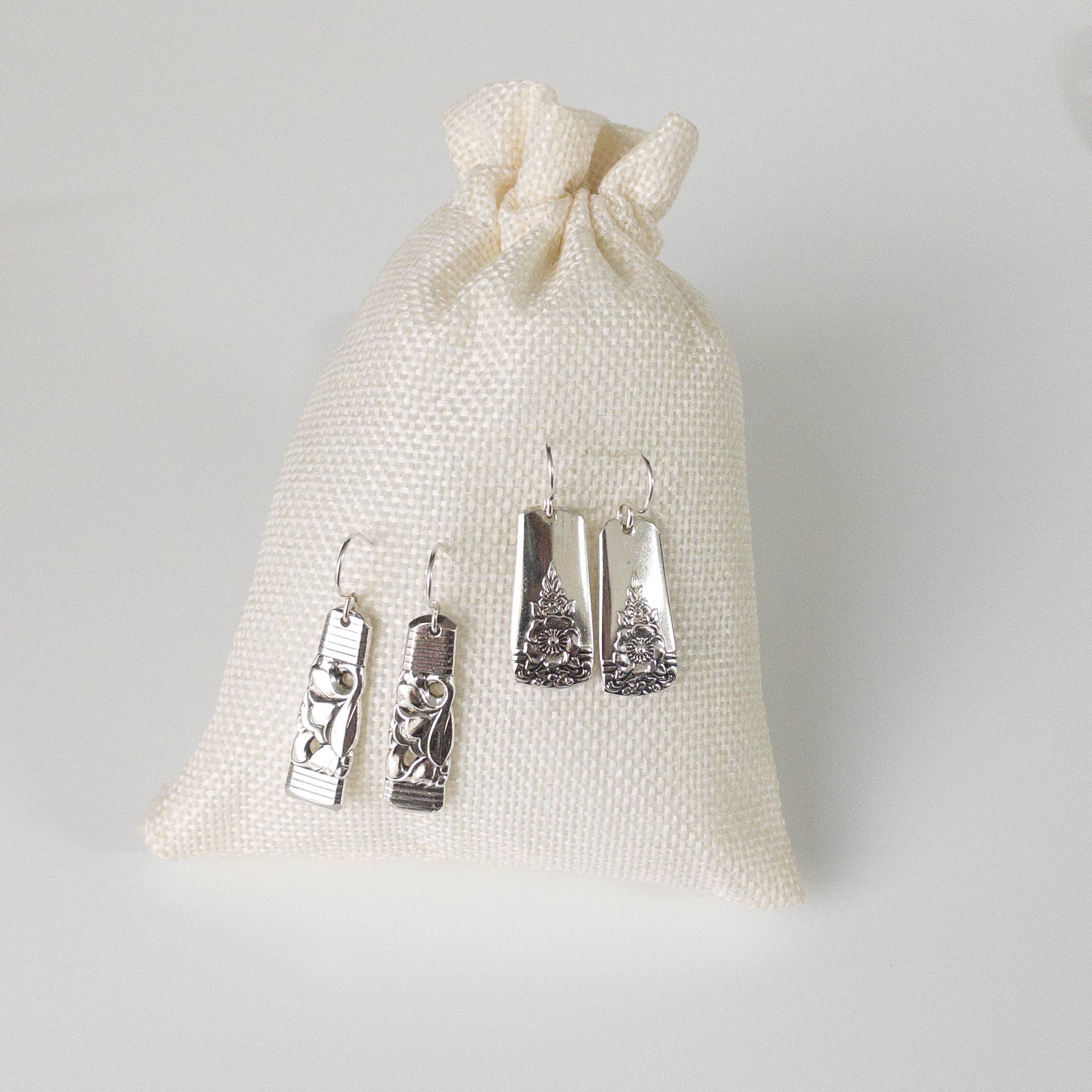 Girl Ran Away With the Spoon - Wholesale Dangle Earrings - Silverware Handle Earrings6