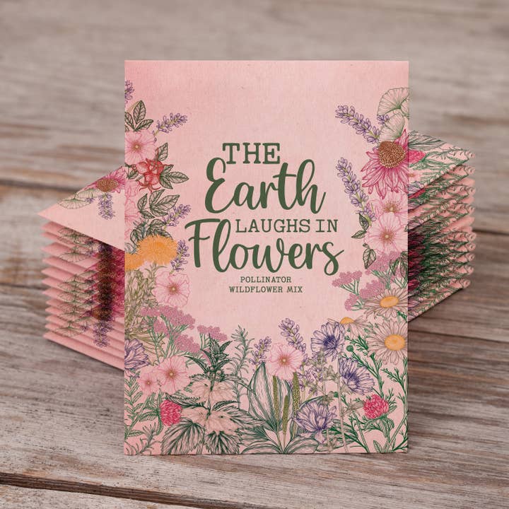 Bentley Seed Co. - Wholesale Plant Seeds - The Earth Laughs in Flowers - Wildflower Mix Seed Packets