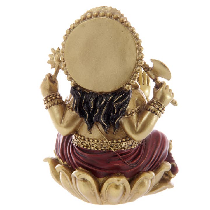 Puckator Ltd – wholesale Ornament – Gold and Red Ganesh Statue 16cm2