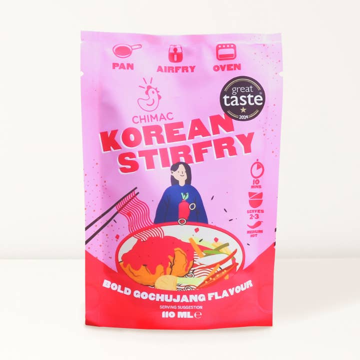 Chimac Korean Hot Stirfry Sauce for wholesale by Milky Paws LTD