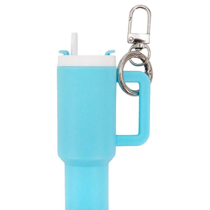 ASSORTED Colorful Mini Matte Tumbler Cup Key Chain for wholesale on Faire6