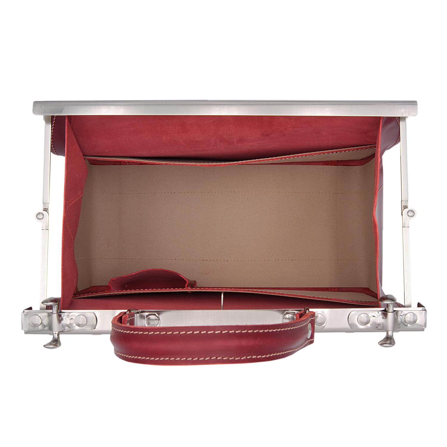 Thielemann Leather Manufacturer - Wholesale Top Handle Bag - Women's - “Santa Maria” doctor bag with leather pockets12