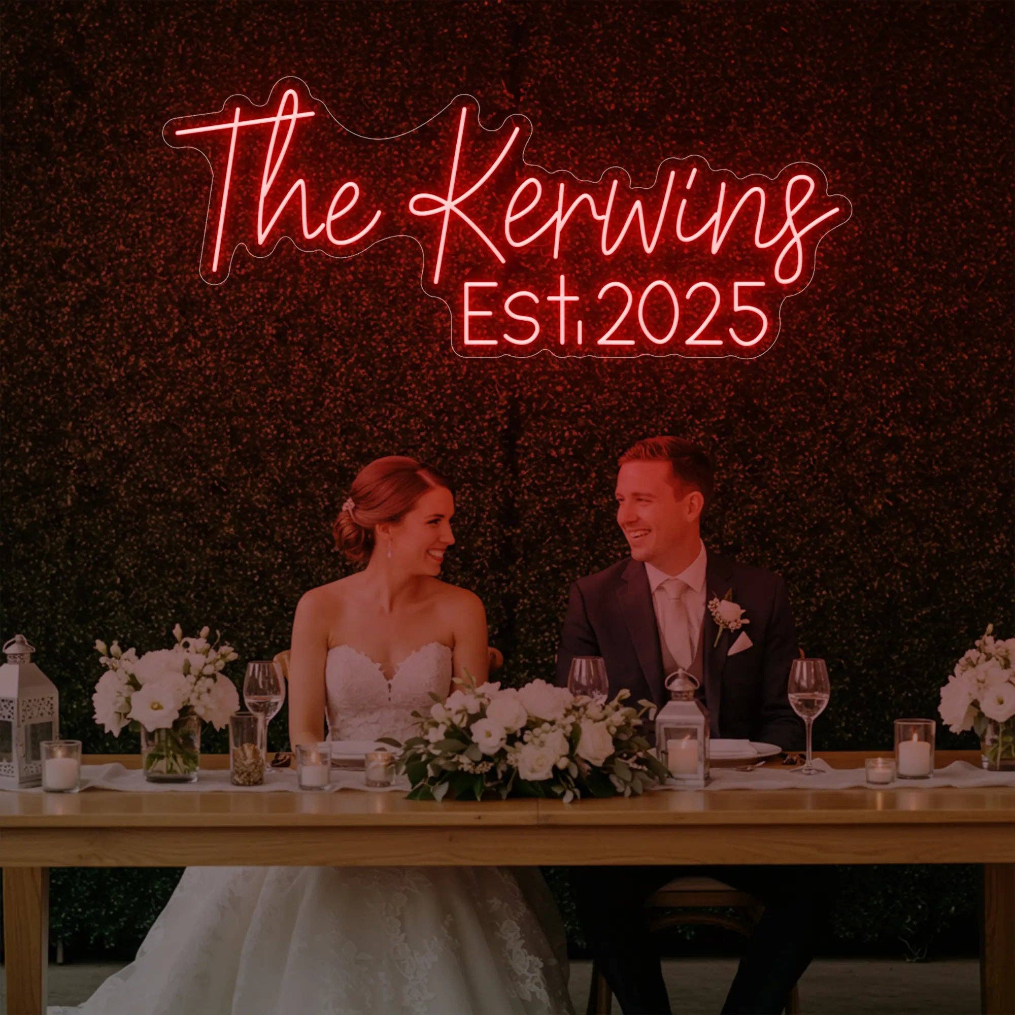 Light Your Way - Wholesale Neon Sign - Wedding Last Names Custom Neon Sign V55