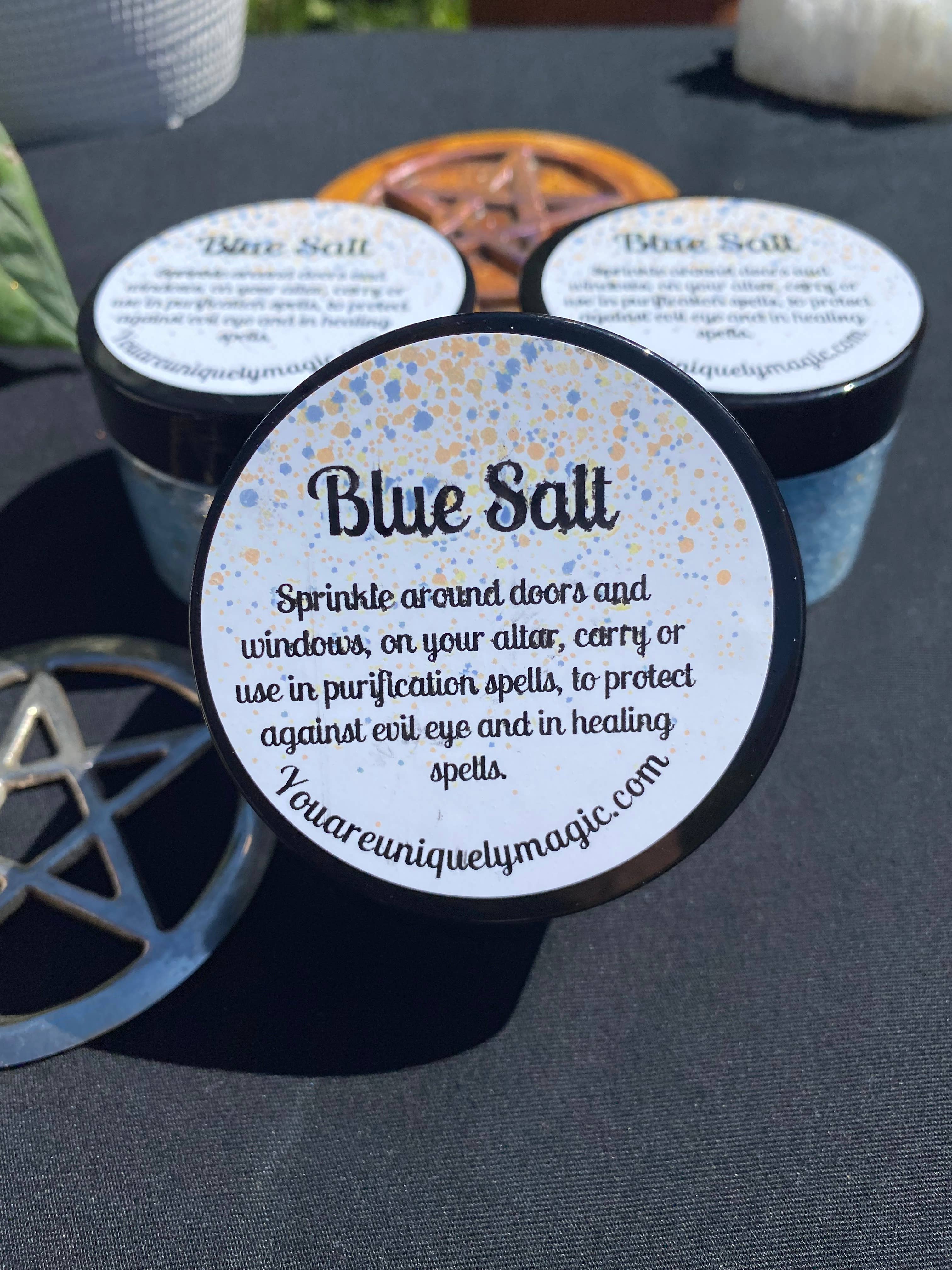 You Are Uniquely Magic - Vente Accessoire de méditation - Sel bleu - Protection et guérison 5 oz8