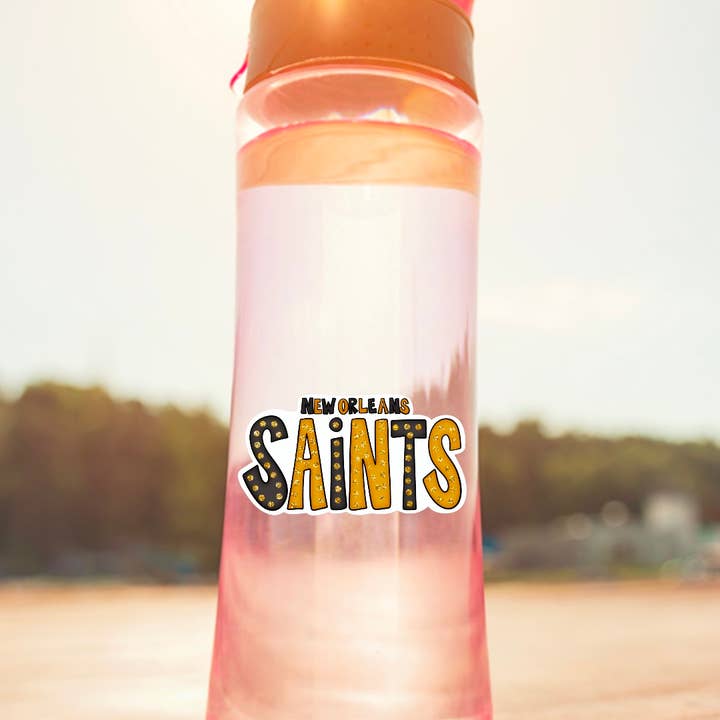 on the Bayou - Wholesale Sticker - New Orleans saints inspired game day waterproof stickers 1