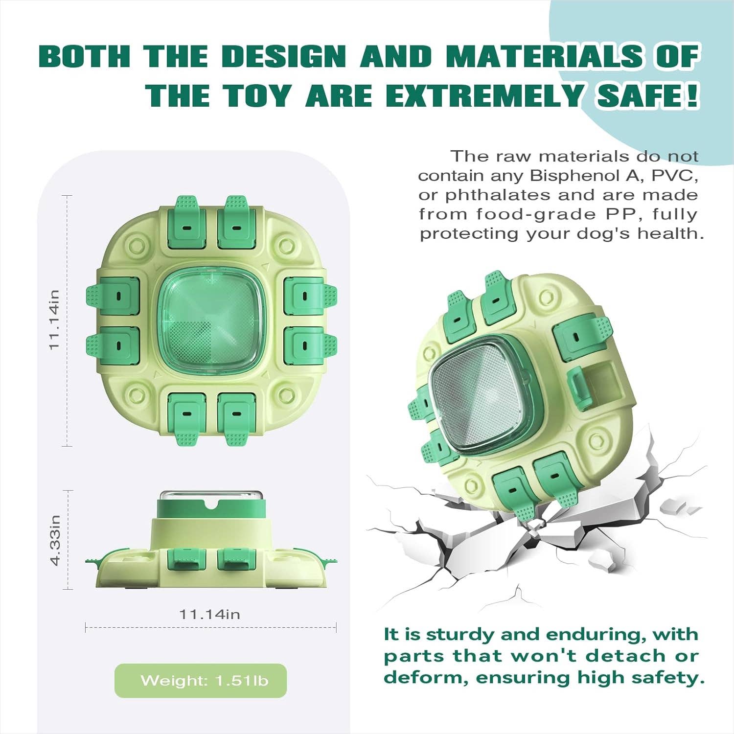 Green KADTC BISTRO PUZZLE TOY LEVEL 2 IN 1 for wholesale on Faire2