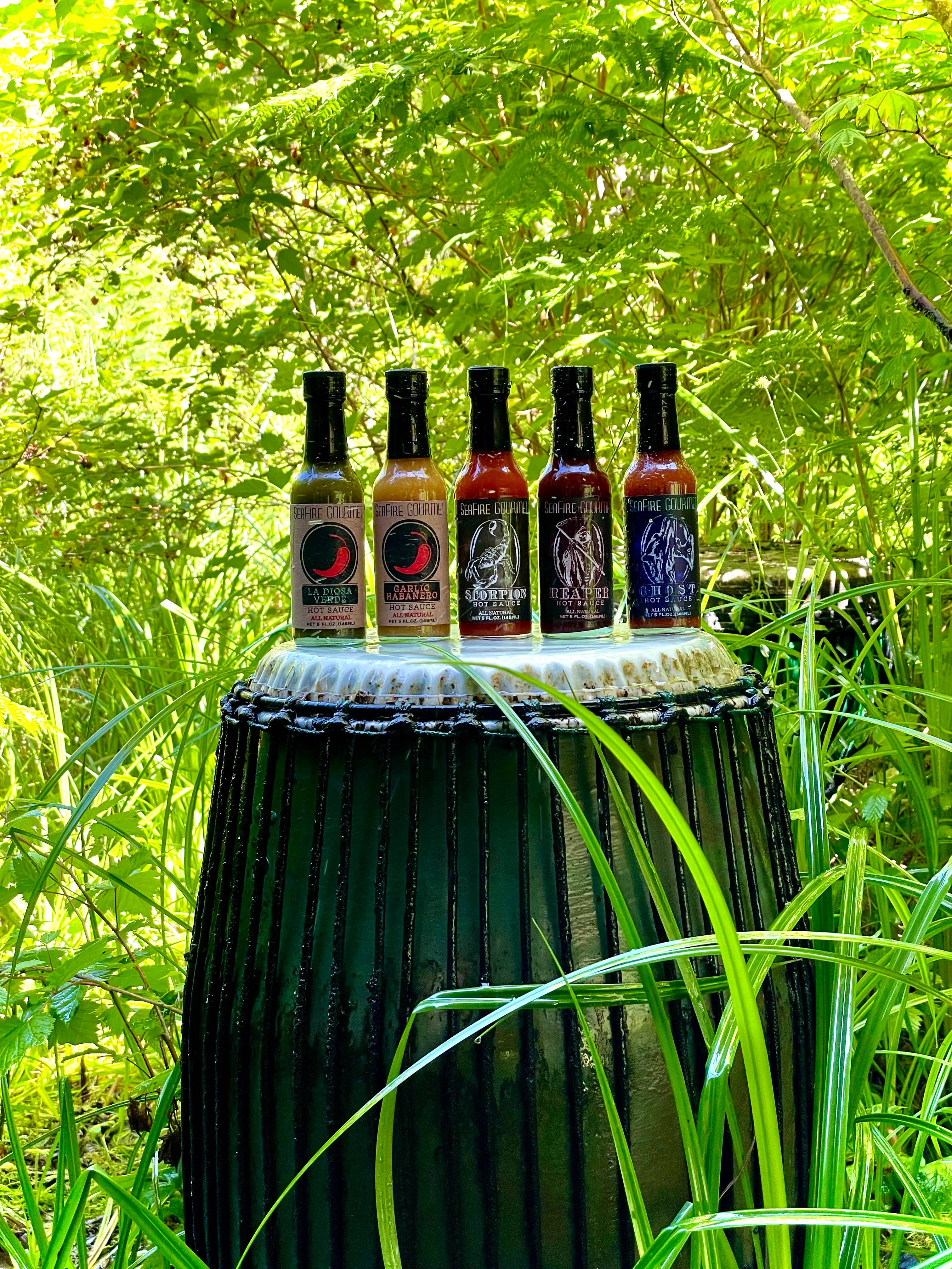 Seafire Gourmet Hot Sauce - Wholesale Hot Sauce - Ghost Bhut Jolokia Hot Sauce7