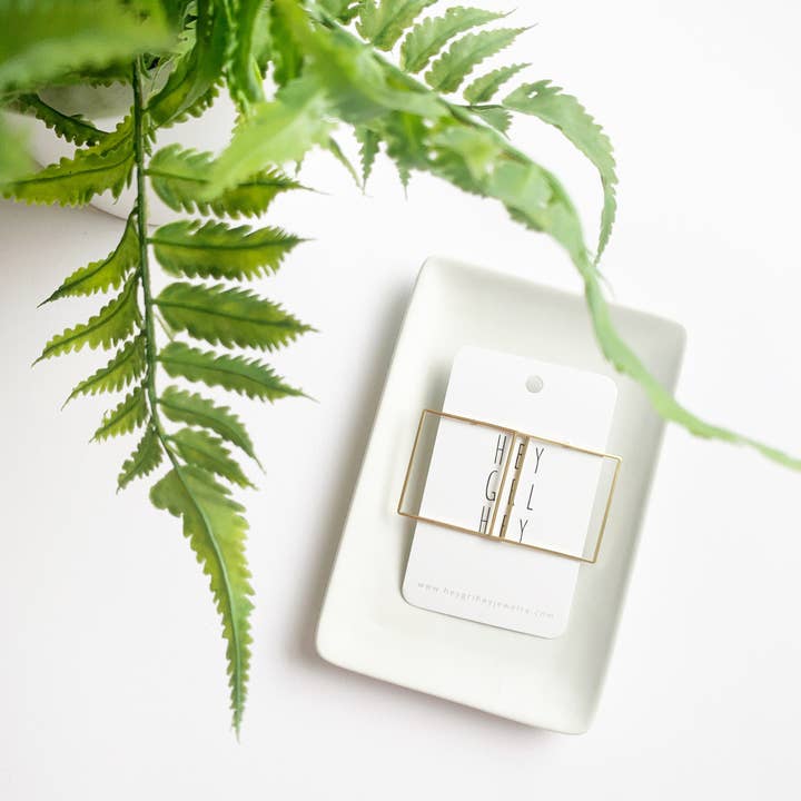 Hey Grl Hey Jewelry - Wholesale Hoop Earrings - The Square Hoops