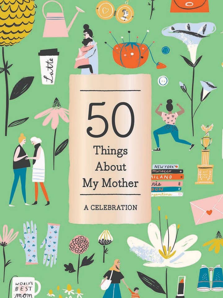 50 Things About My Mother (Fill-in Gift Book) for wholesale by Abrams