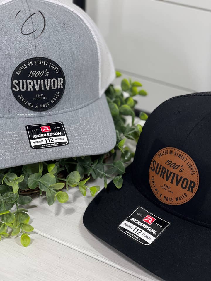Adult 1900's Survivor Patch Snapback Hat for wholesale by CMD Wholesale