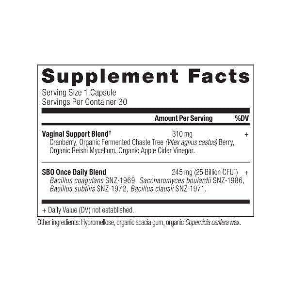 Dark Amber SBO Probiotics - Once Daily - Vaginal - 30ct for wholesale on Faire
