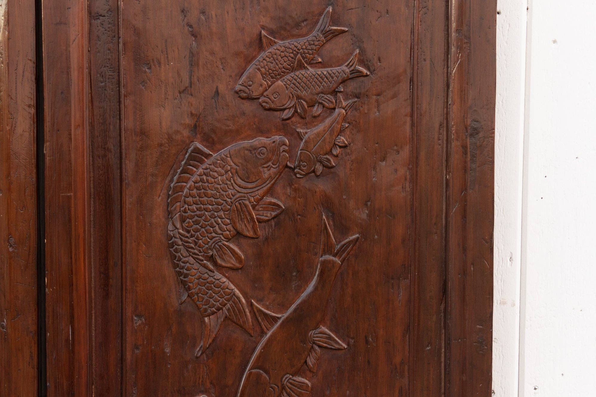 De-cor - Wholesale Wall Accent - Set of 4 Mid-Century Finely Carved Door Panels3