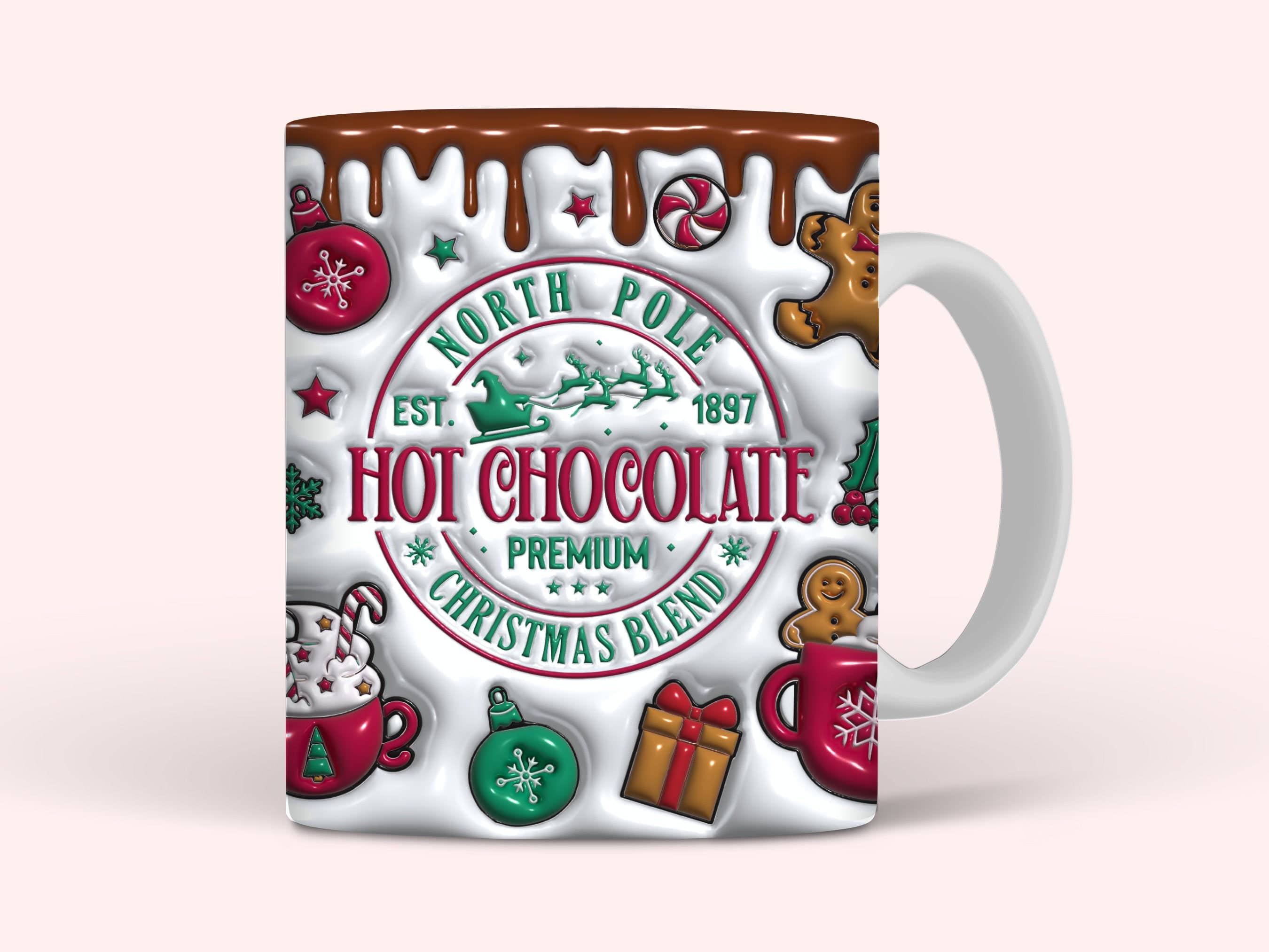 NVC Ecommerce LLC – wholesale Kaffekoppar – Julmugg för varm choklad, julstämning mugg3