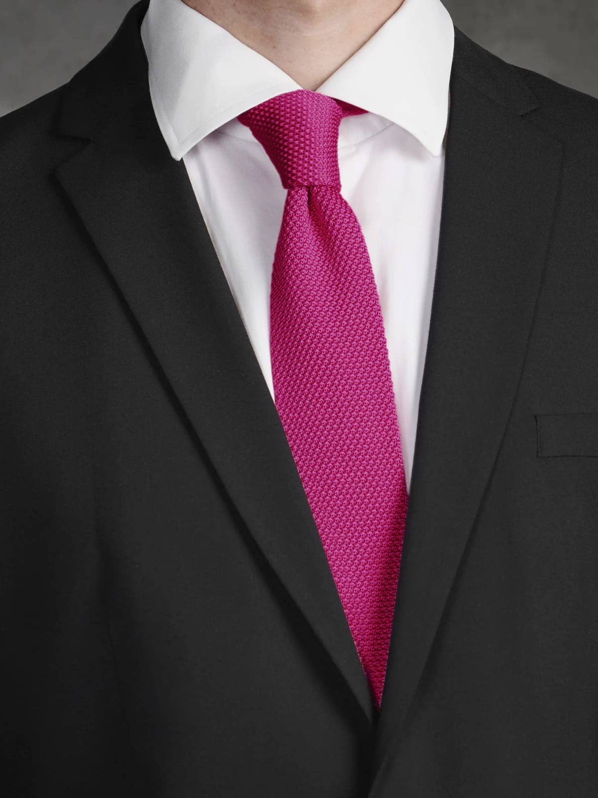 Josvil - Venta al por mayor Corbata - Hombre - CORBATA PUNTO FUCSIA BUGANVILLA1