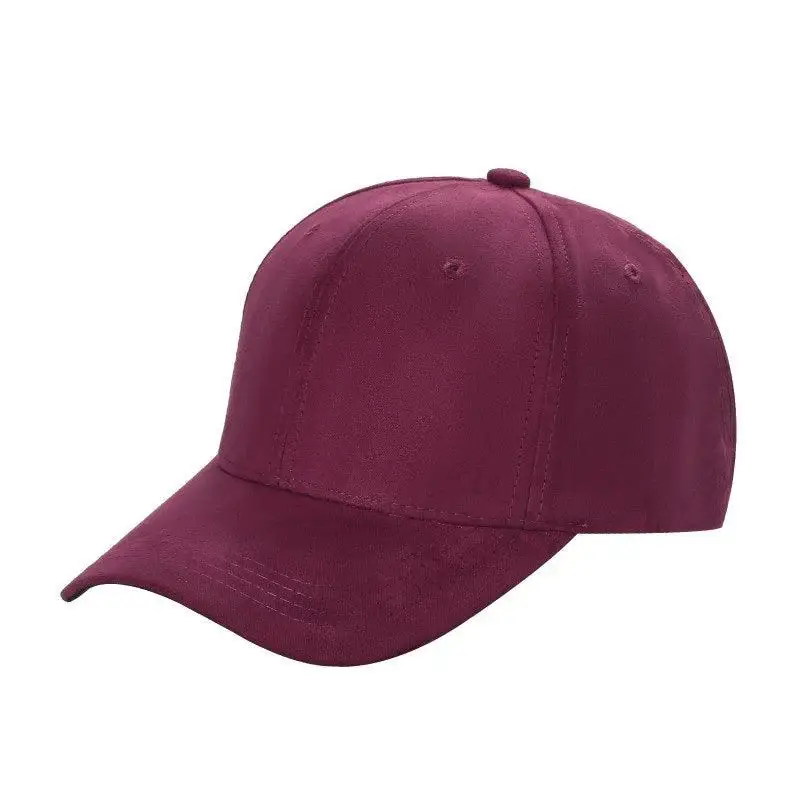 Burzip collection - Wholesale Baseball Cap - Unisex - 6PANEL SUEDE SOLID CAPS 5