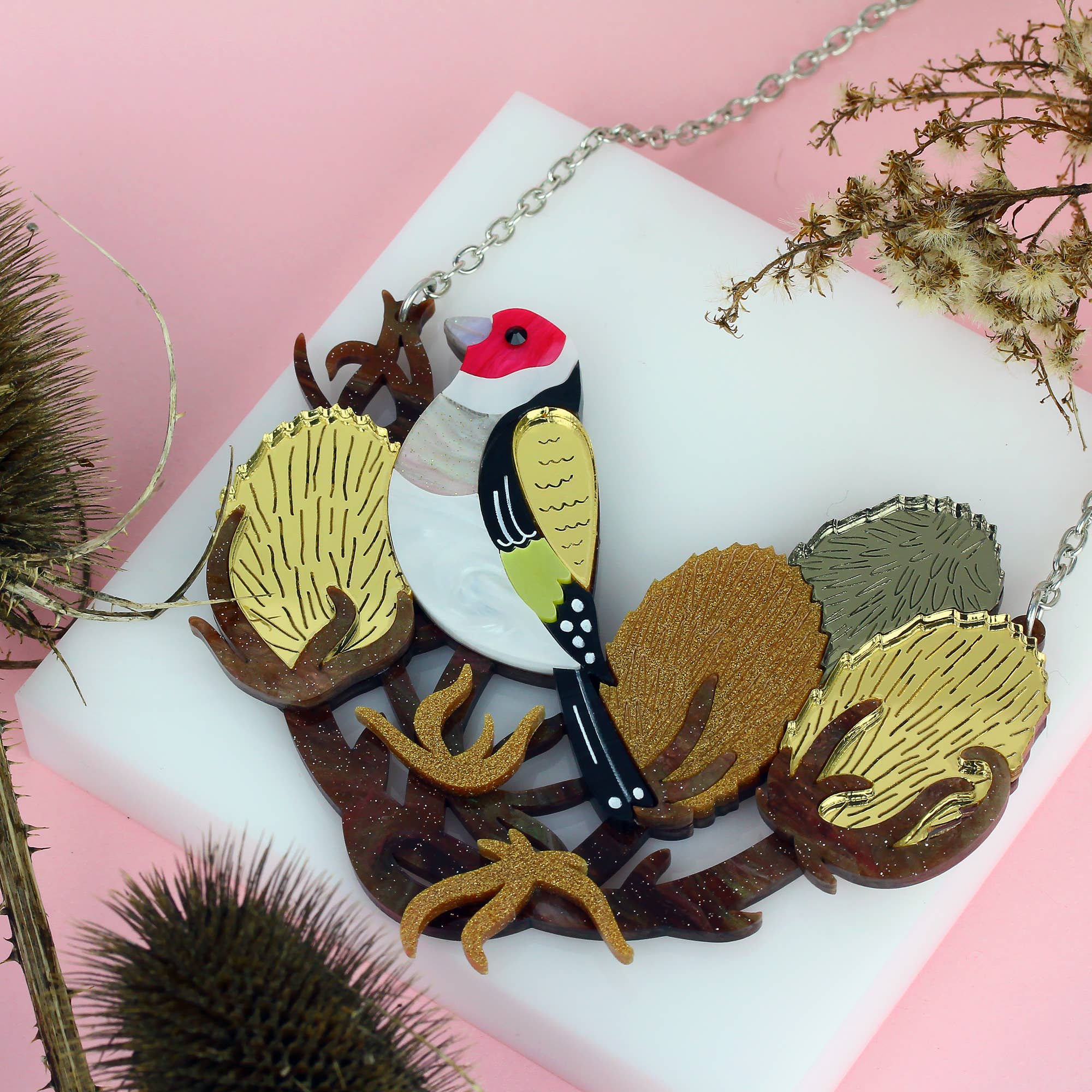Little Moose - Wholesale Pendant/Charm Necklace - Goldfinch Necklace2