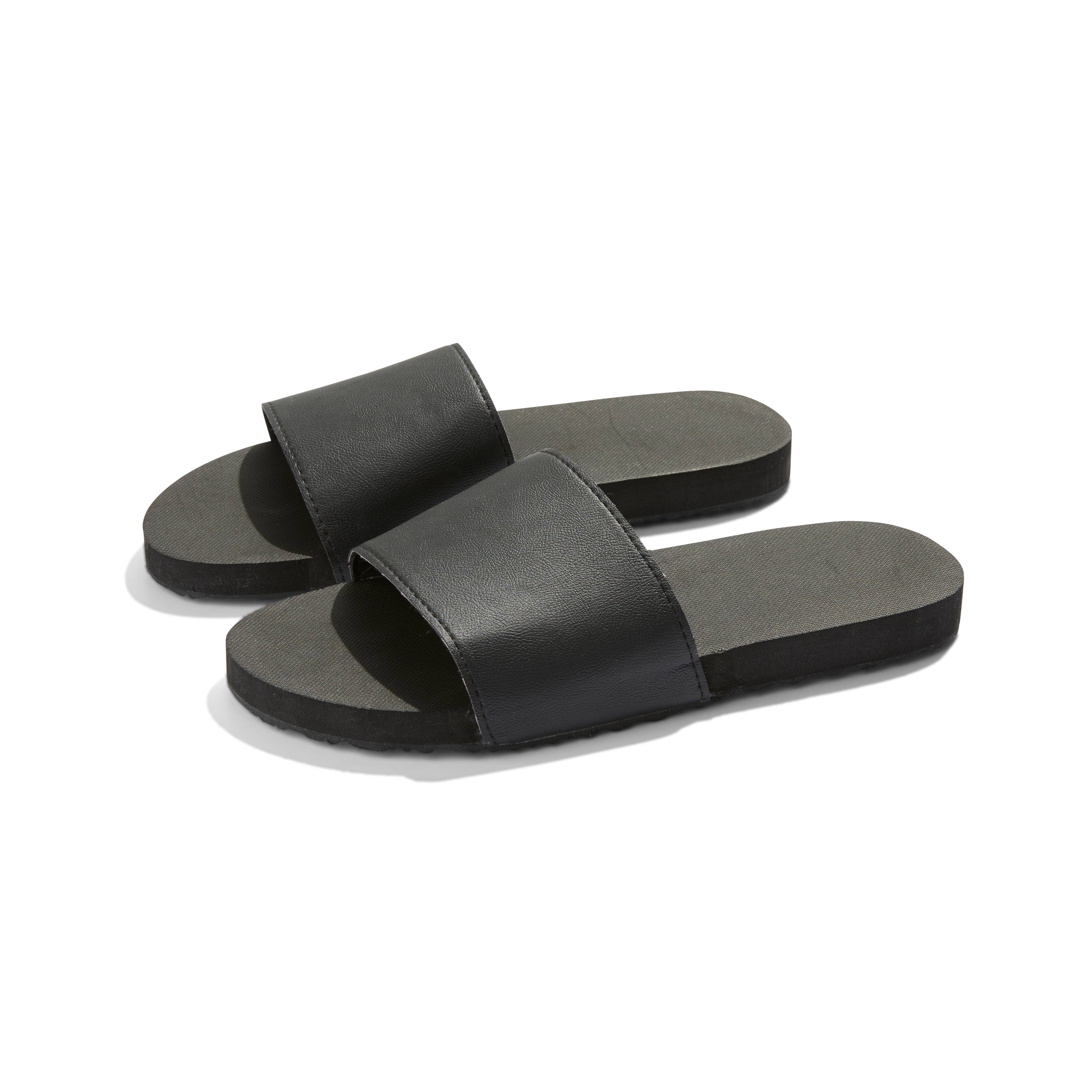 BEST SELLER! Bodhi Sustainable Spa Slides | Black for wholesale on Faire2