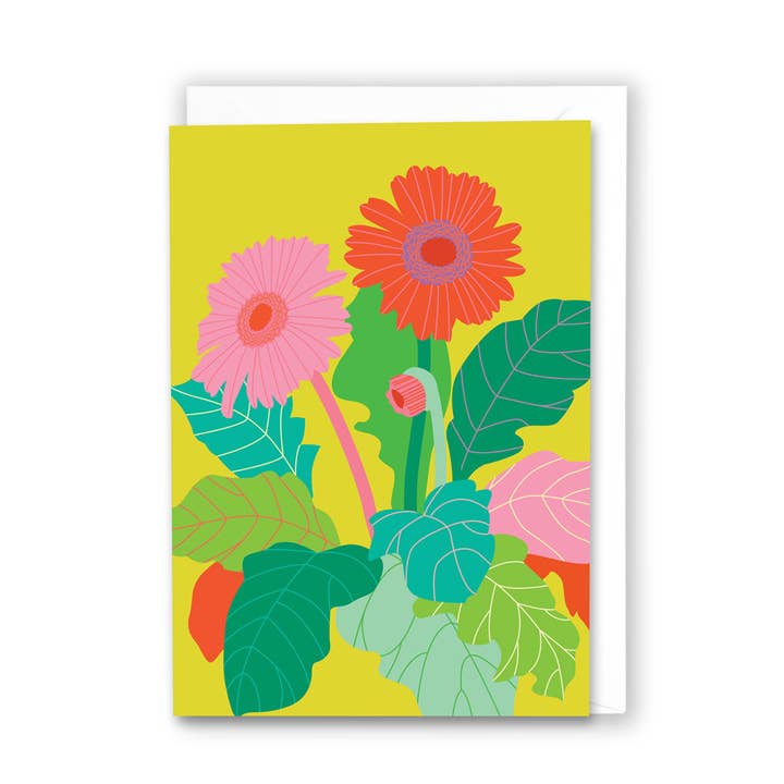 Gerberakaart met groeitips voor wholesale door Middle Mouse