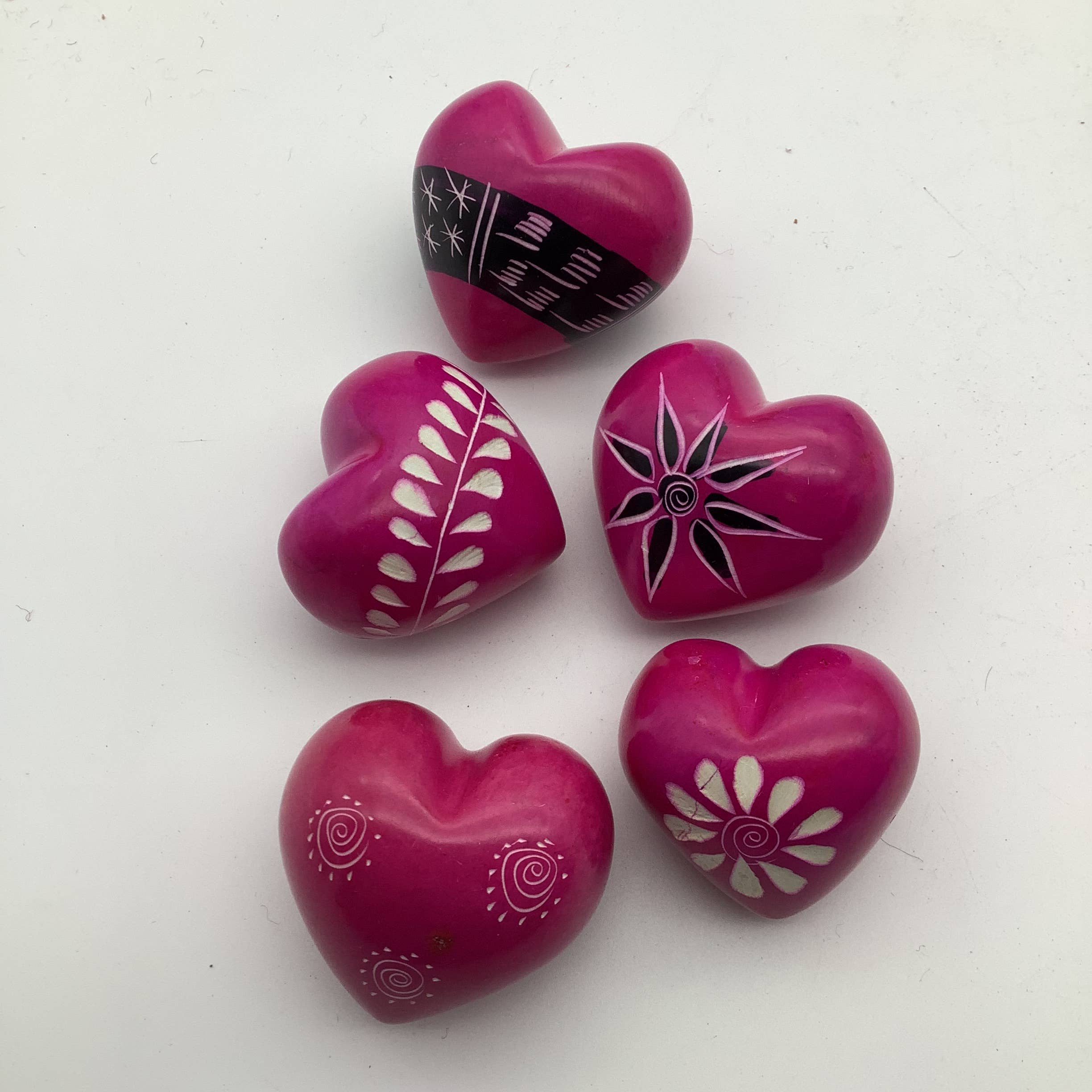 Mondo Trading Company - Wholesale Decorative Tabletop Object - Hearts- Etched- Small-Soapstone4