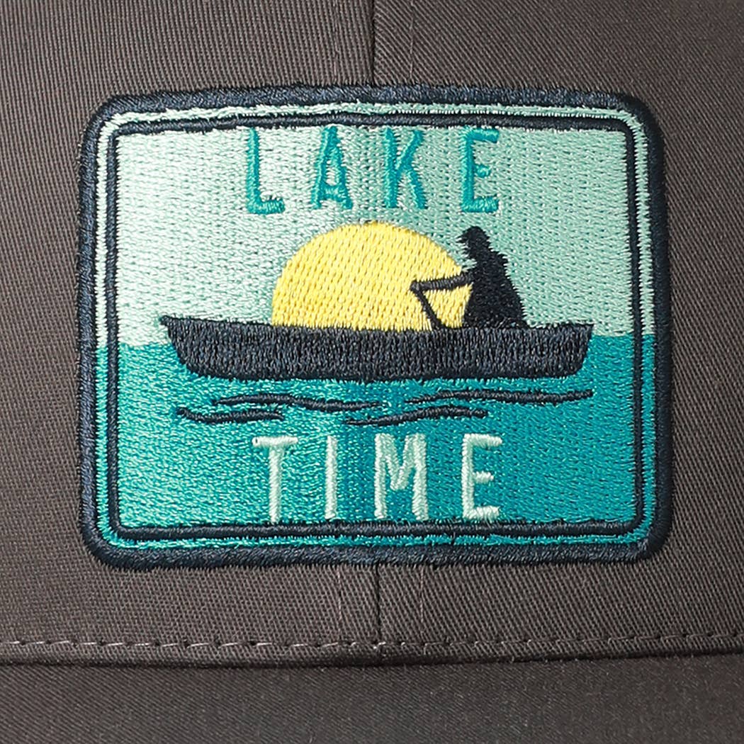 Fashion City - Wholesale Trucker pet - Heren - LAKETIME baseballpet met geborduurde patch voor heren met mesh-achterkant11