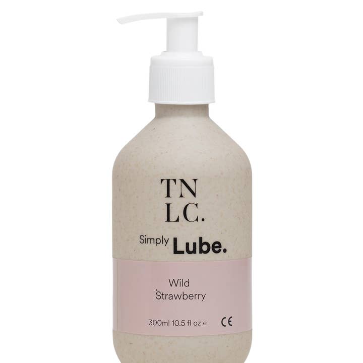 The Natural Love Company - Wholesale Personal Lubricant - Simply Lube Wild Strawberry | Vegan Intimacy Lubricant