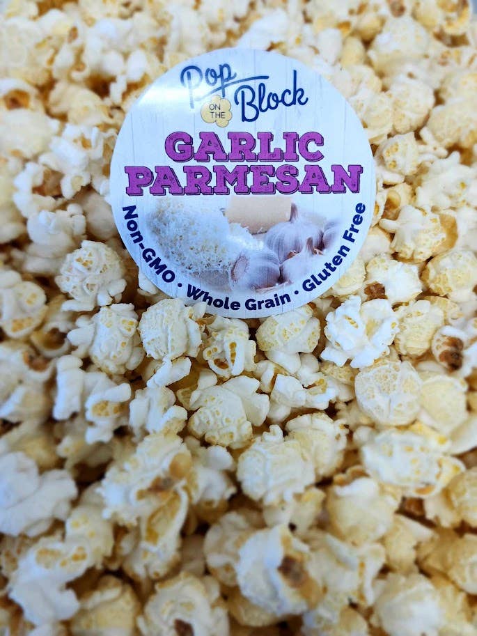 Pop On The Block - Wholesale Popcorn - GARLIC PARMESAN POPCORN3