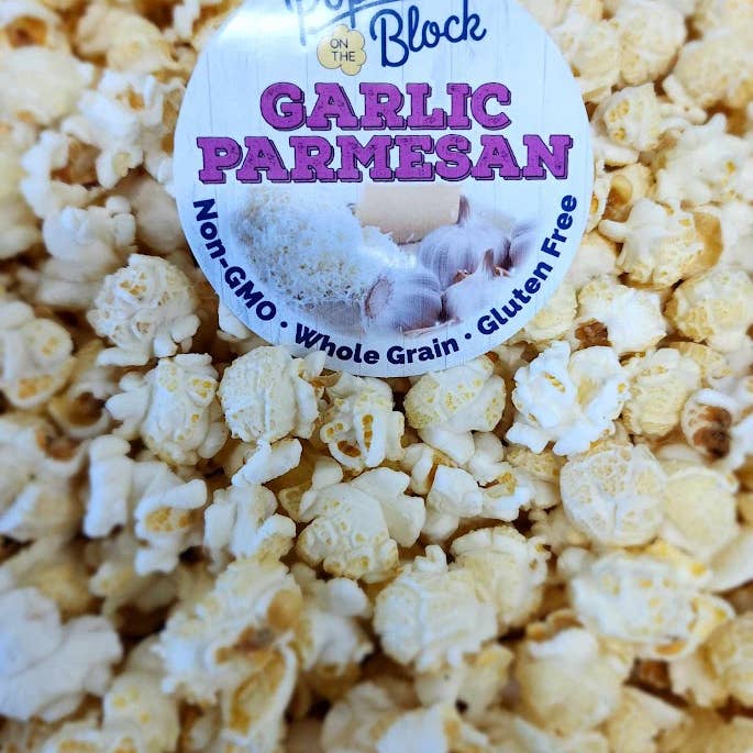 Pop On The Block - Wholesale Popcorn - GARLIC PARMESAN POPCORN3