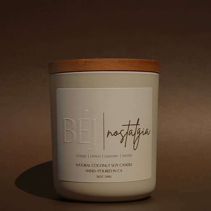Nostalgia for wholesale by Béj Luxe Home Fragrances