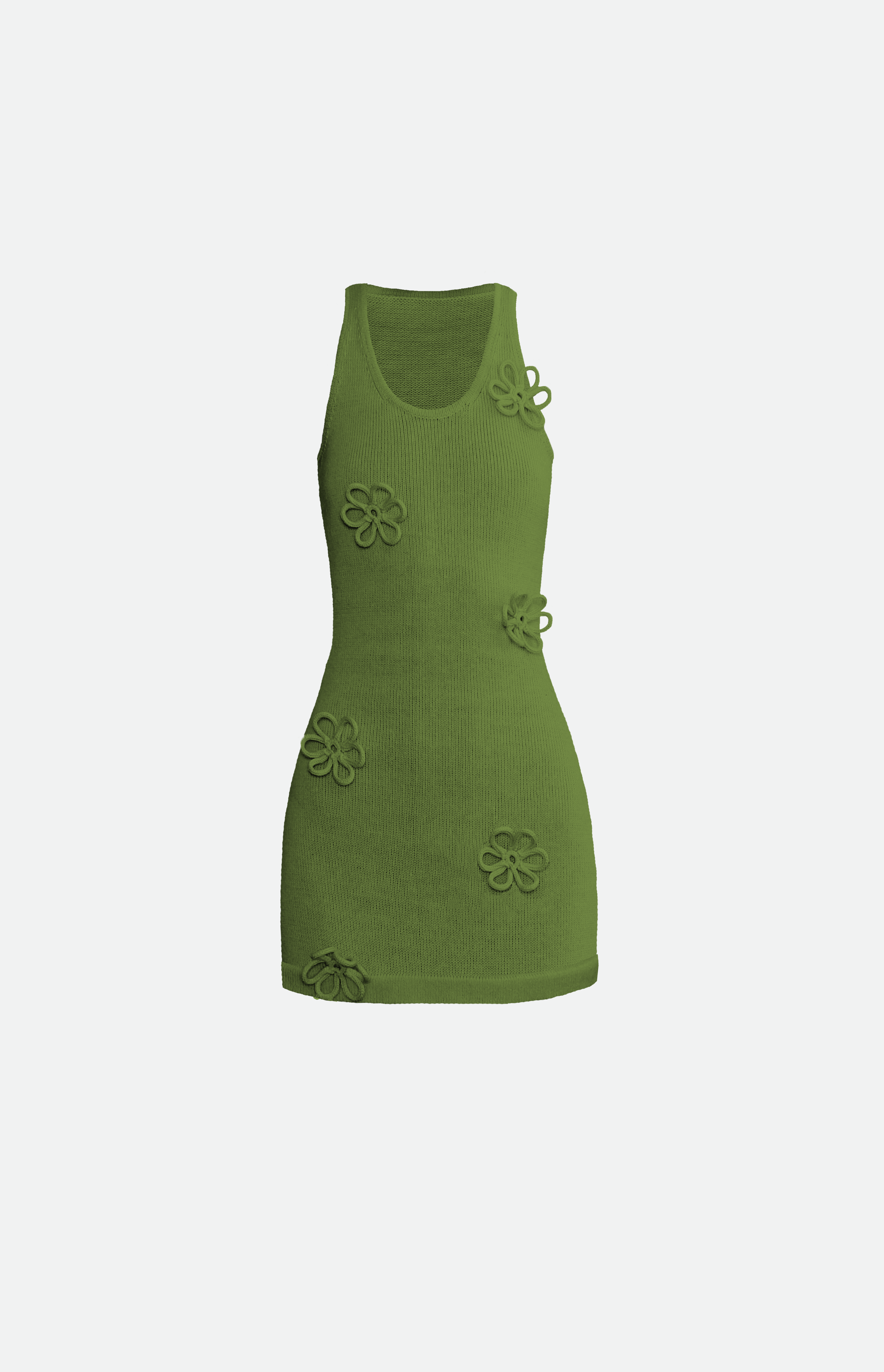 Studio Selles - Wholesale Dress - Women's - Flower mini scoop neck dress4