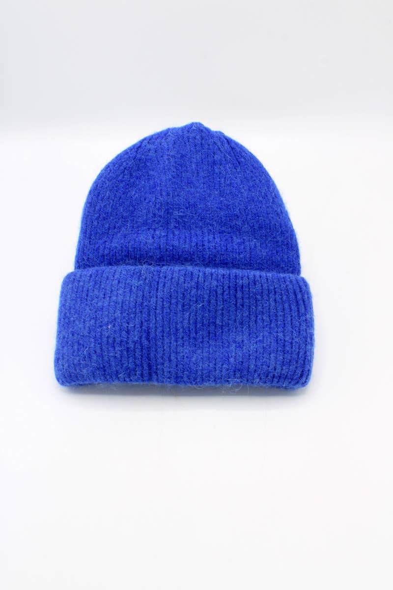 Hologramme Paris - Wholesale Beanie - Men's - Classic plain Angora hat29