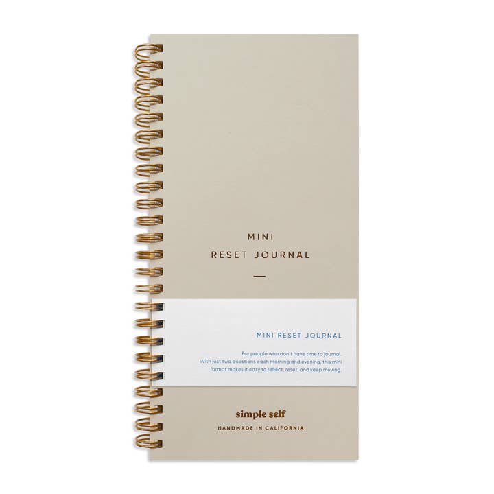Simple Self - Vente Journal intime - Mini Journal de Réinitialisation8