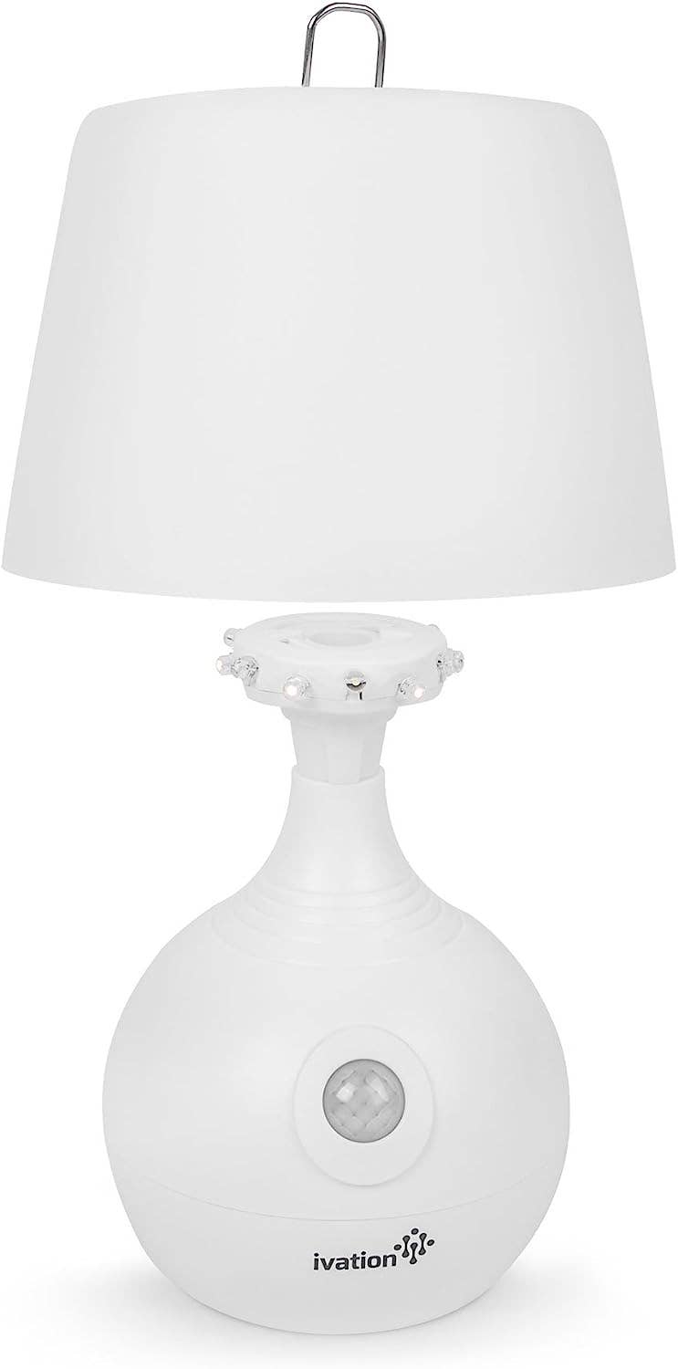 Ivation - Wholesale Accent/Desk Lamp - 12-LED Battery Powered Lamp, Motion Sensing Table Lamp5