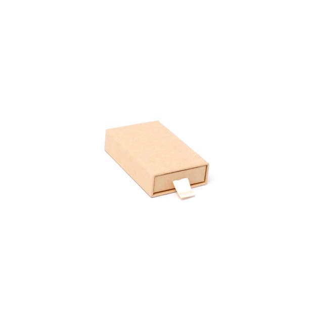 8x5x2cm. Kraft paper matchbox style gift box for wholesale by Inca UK