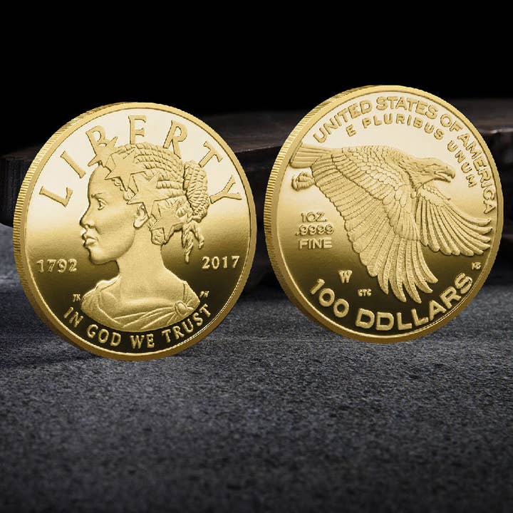 Dronningens 3D-reliefmetalerindringsmønt for engroshandel hos Gemcohub