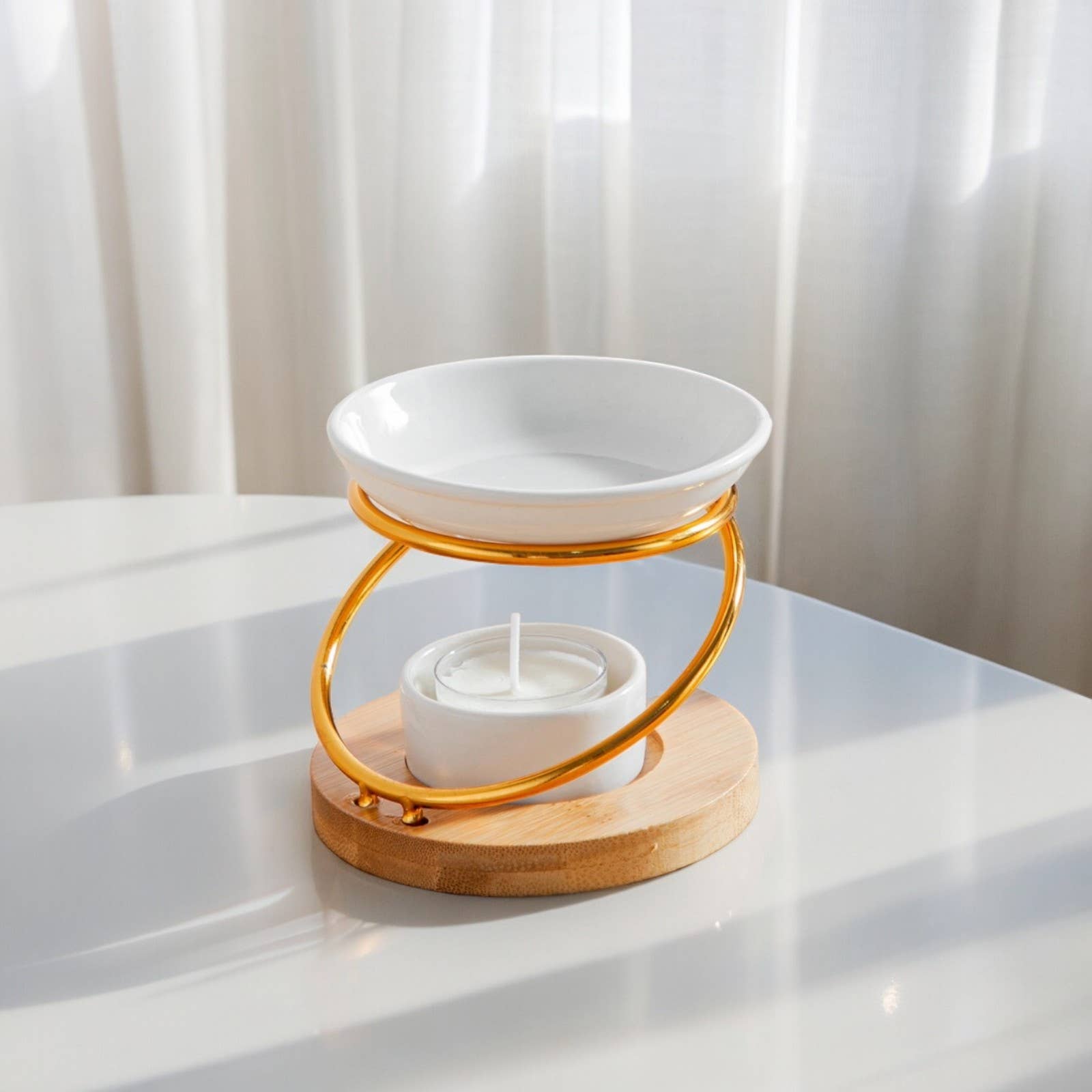 Zen'Arôme - Wholesale Oil Warmer - Hula scented wax warmer and scented melt - gift idea6